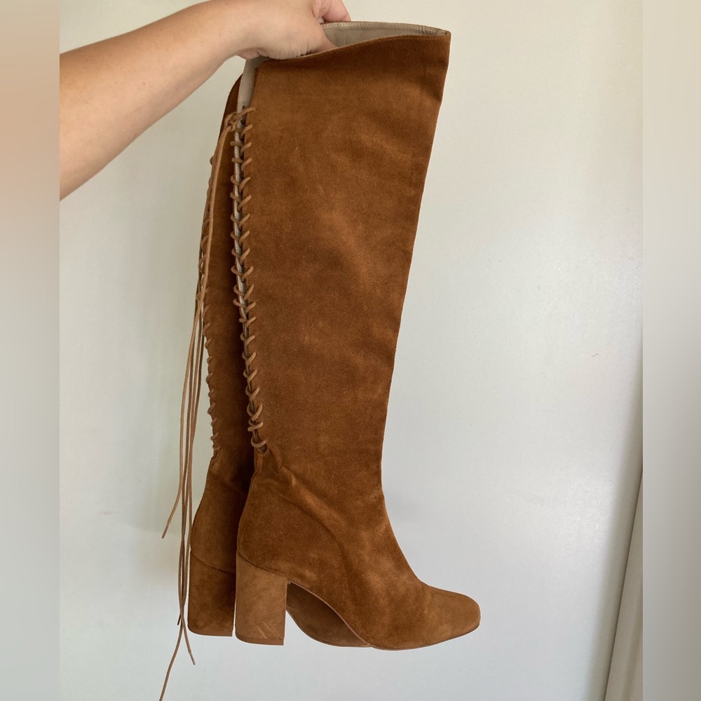 Zara knee high boots